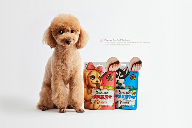 【森西SENSI&middot;洁牙棒】宠物食品包装