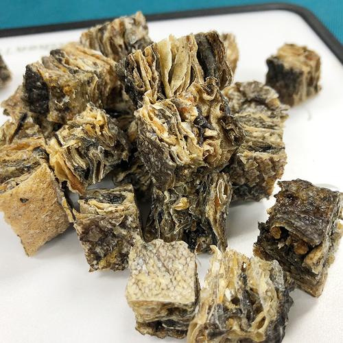桃花会 宠物食品 超大包深海鳕鱼皮风干宠物狗零食150g美毛洁齿深海